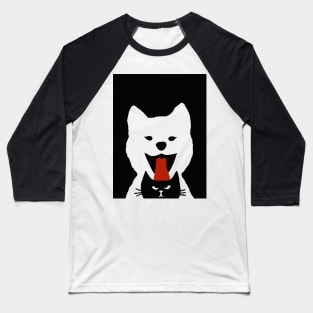 Dog and cat Baseball T-Shirt